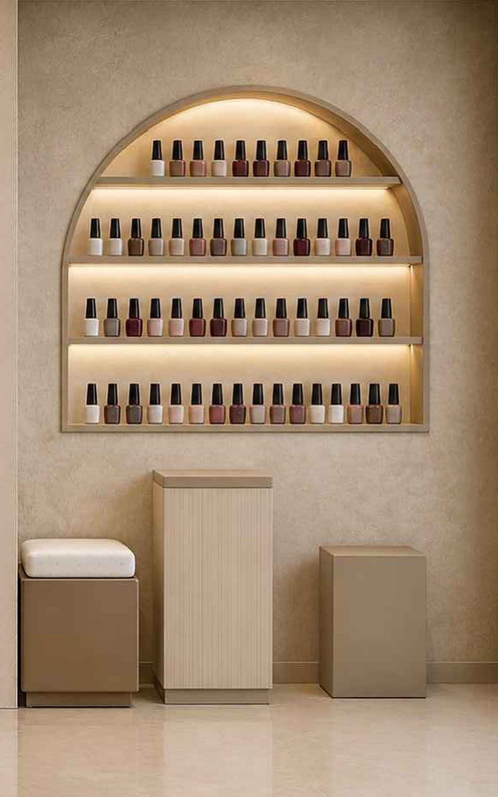 Salon, nail display
